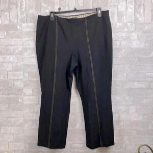Vision 155 soft black & tan casual knit legging pants